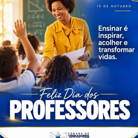 A Câmara de Sumé homenageia todos os professores que, com dedicação e compromisso, ensi...