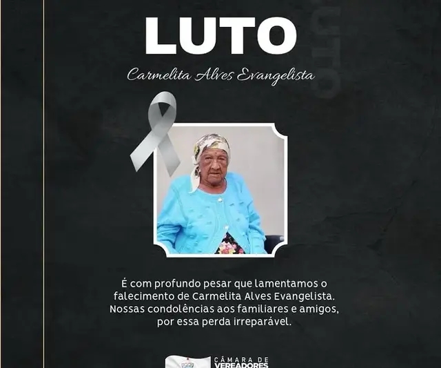 Câmara de Sumé divulga nota de pesar