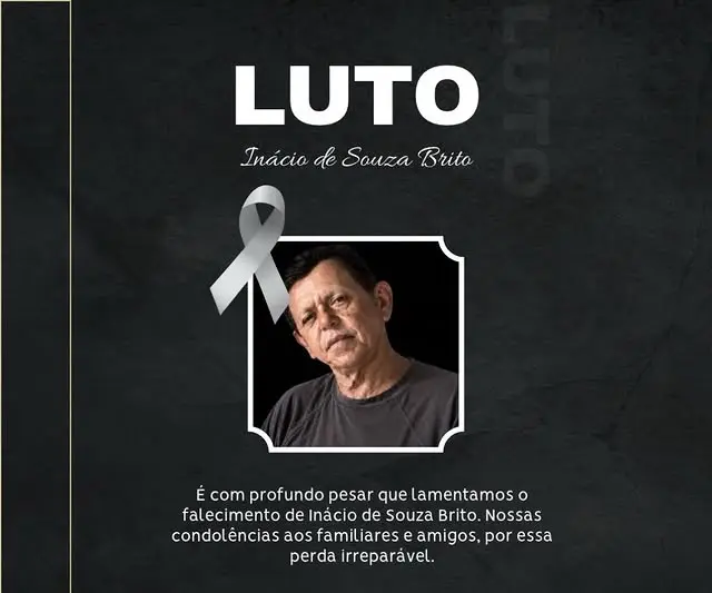 Câmara de Sumé lamenta falecimento de Inácio de Souza Brito