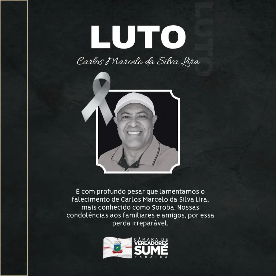 Câmara de Vereadores de Sumé emite Nota de Pesar
