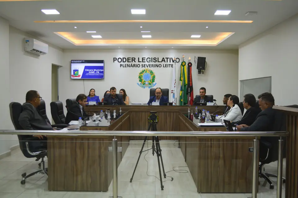 Câmara de Sumé aprova projetos e solicitações voltados ao desenvolvimento urbano e ambiental