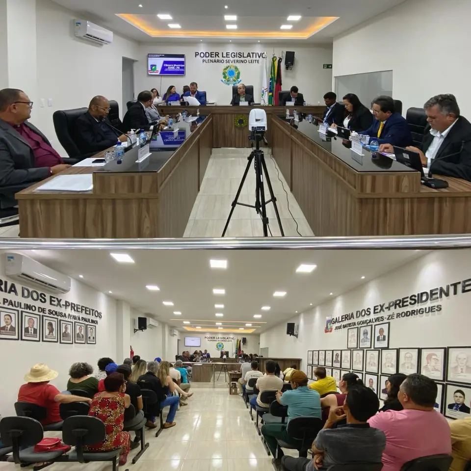 Câmara Municipal de Sumé reprova contas do exercício de 2023 da gestão do ex-prefeito Éden Duarte