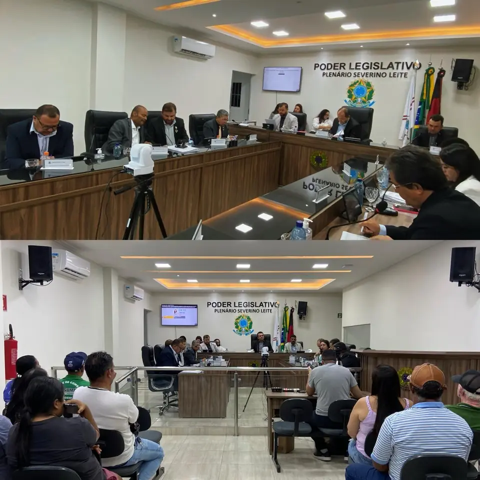 Câmara de Sumé realiza 30ª sessão e debate valorização dos Agentes de Saúde e Endemias
