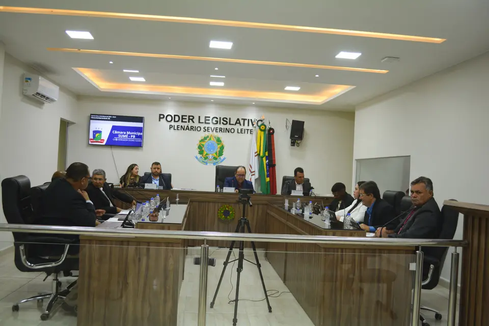 Câmara de Vereadores de Sumé realiza sessão e debate assuntos que visam melhorar a qualidade de vida da população do município
