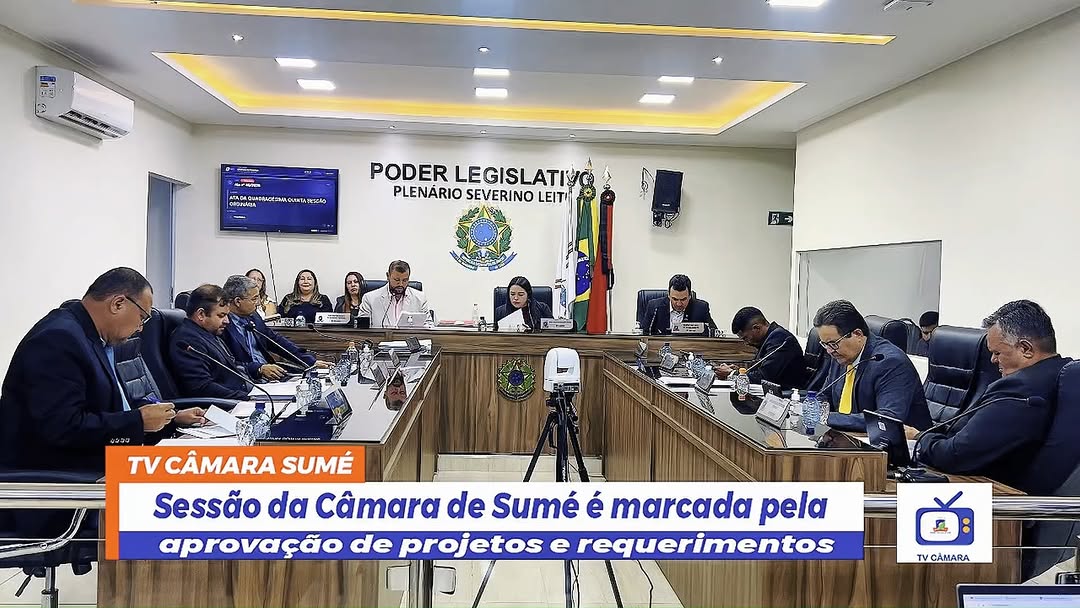A Câmara Municipal de Sumé realizou, na noite da última terça-feira (25), mais uma sess...